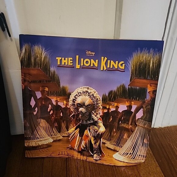 THE LION KING Off-Broadway Zippered Tote Bag and Program Musical NEW - Picture 7 of 11